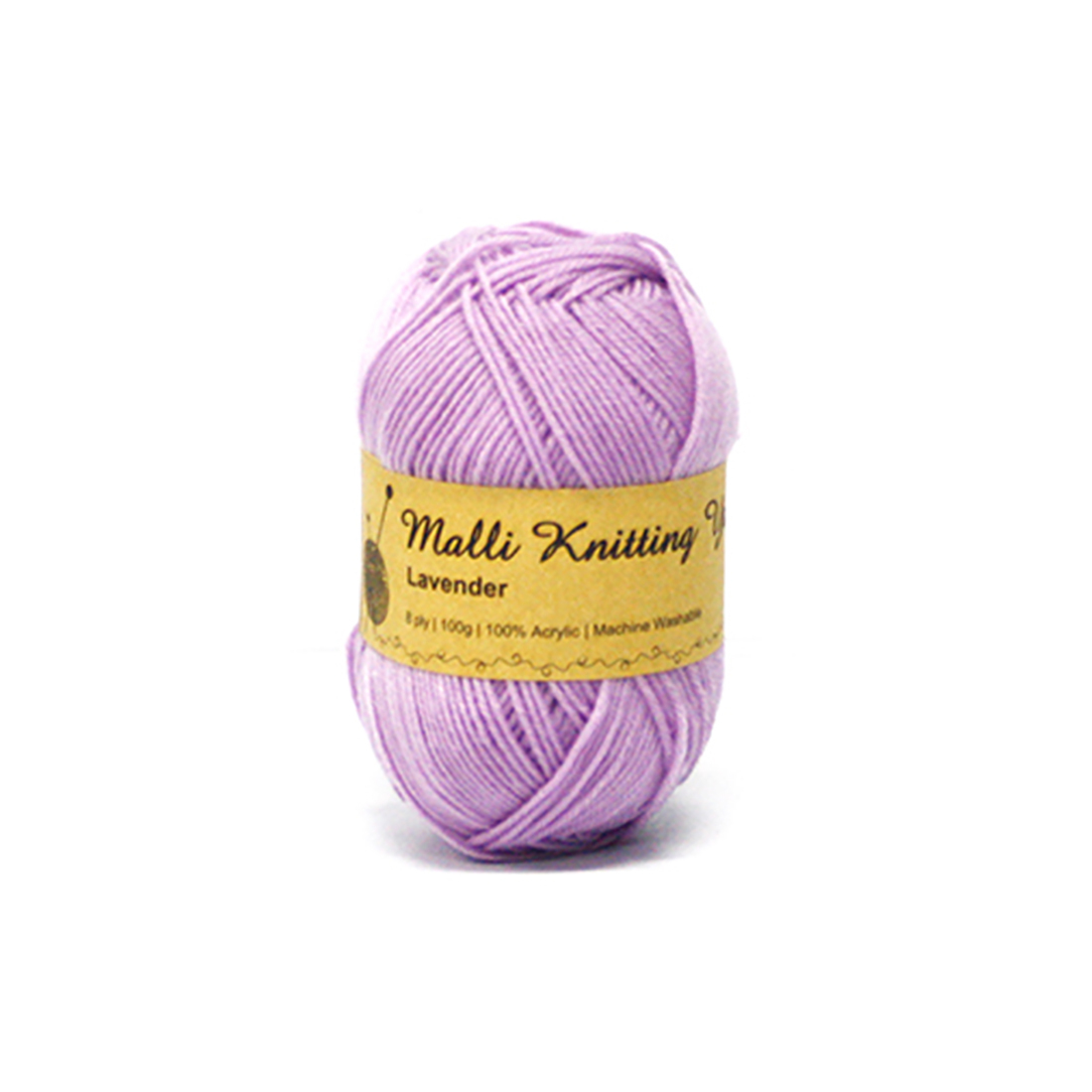 Knitting Yarn 8 Ply 100gm Lavender / Lilac